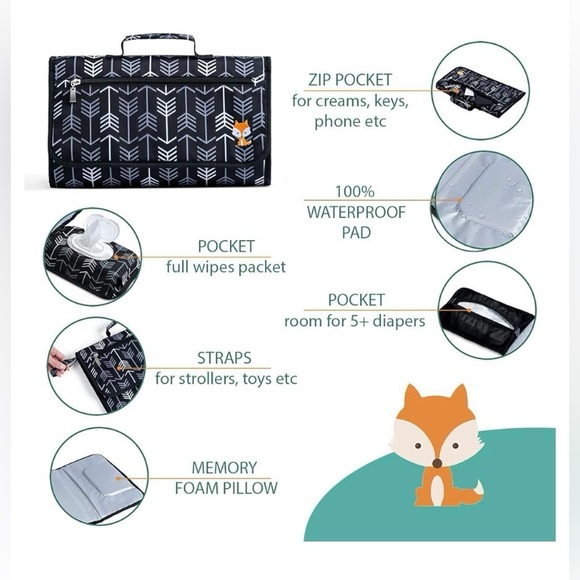 Lil Fox portable changing pad - Picture 5 of 5